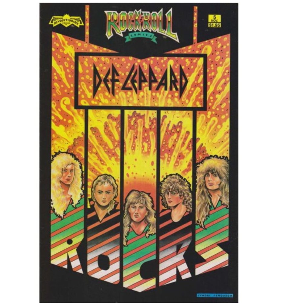 Revolutionary Comics Rock and Roll #5 Def Leppard